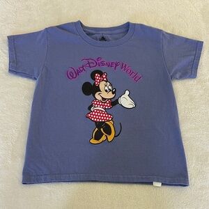 Disney Kids Purple Minnie Mouse Tee